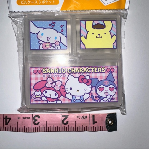 Sanrio | Characters: Cinnamoroll, Melody, Kuromi | Pill Box Storage Case - Picture 5 of 5
